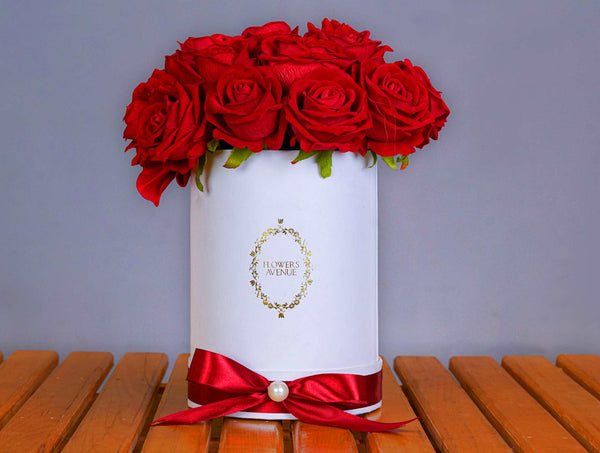 Always Yours Red Roses Box